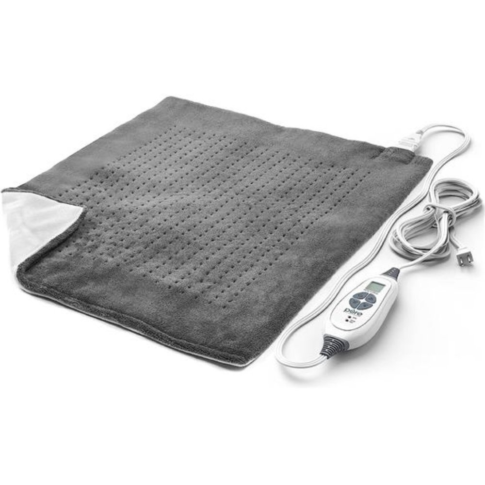 Ultra-Wide Microplush Heating Pad - 20” x 24” XXL Size & 6 Heat Settings